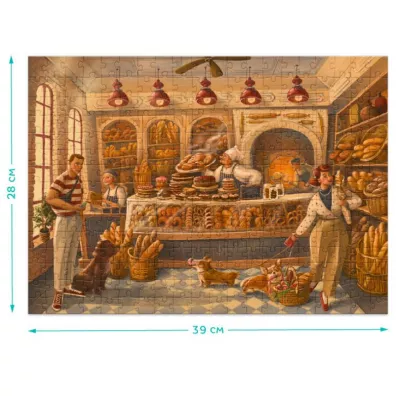 Puzzle 300 el. Piekarnia Dodo