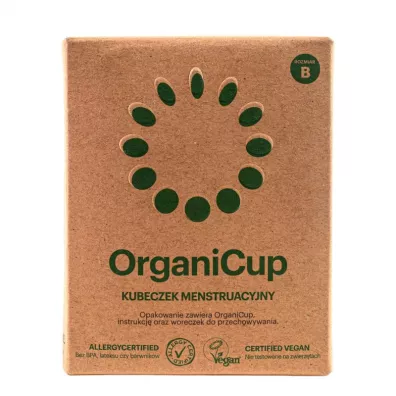 OrganiCup The Menstrual Cup kubeczek menstruacyjny Size B 1 szt.