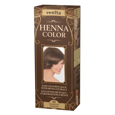 Venita Henna Color balsam koloryzujący z ekstraktem z henny 4 Kasztan 75 ml