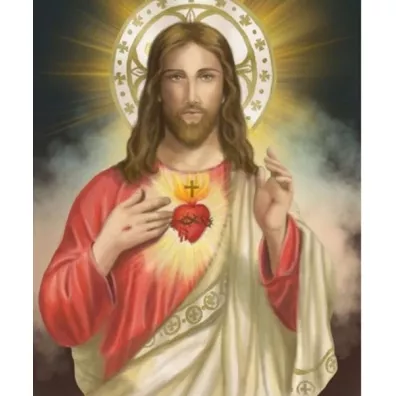Norimpex Diamentowa mozaika wite Jezus z sercem NO-1006984