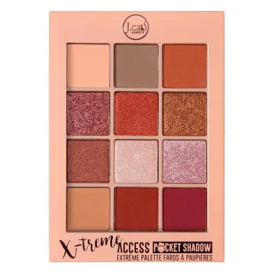 J.Cat Beauty X-Treme Access Pocket Shadow paleta cieni do oczu 101 Red Carpet Premiere 10 g