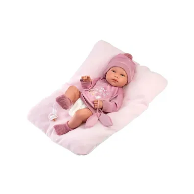 Lalka Tina z kocykiem 43cm Llorens