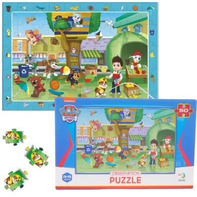 Puzzle obserwacyjne 50 el. Letnia zabawa Dodo