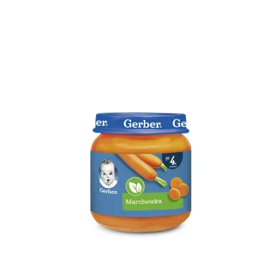 Gerber Obiadek marchewka dla niemowl�t po 4 miesi�cu 125 g