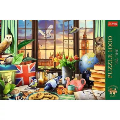 Puzzle 1000 el. Wszystko co brytyjskie Trefl