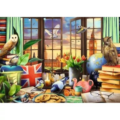 Puzzle 1000 el. Wszystko co brytyjskie Trefl