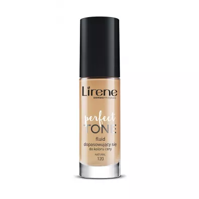 Lirene Perfect Tone fluid dopasowuj�cy si� do koloru cery 120 Natural 30 ml