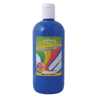 Cricco Farba tempera niebieska 500 ml