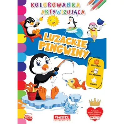 Luzackie pingwiny. Kolorowanka aktywizuj�ca