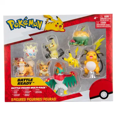 Pokemon. Figurki bitewne 8-pak. Seria 9