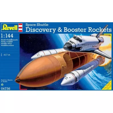 Wahadowiec Space Shuttle Discovery&Booster Rocket Revell