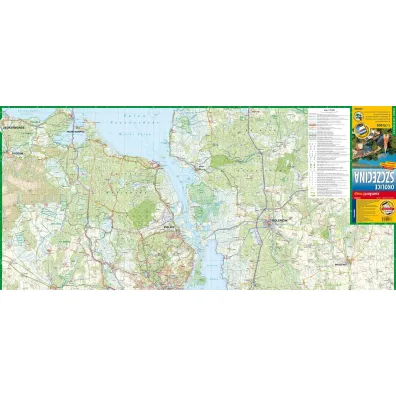 Okolice Szczecina mapa turystyczna 1:75 000 laminat 2024