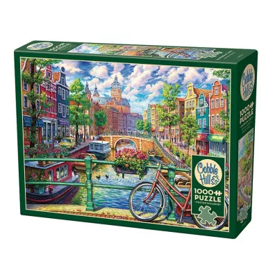 Puzzle 1000 Amsterdam, Niderlandy G3 Cobble Hill