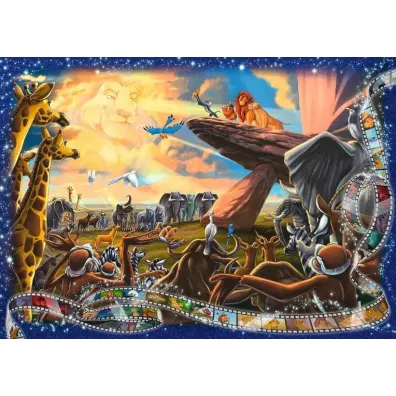 Puzzle 1000 el. Disney Classics - Kr�l Lew Ravensburger