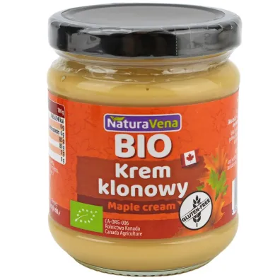 NaturaVena Krem klonowy bezglutenowy Bio
