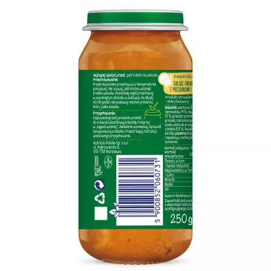 BoboVita Gulaszdrobiowy zpieczarkamiiziemniaczkami po 15. miesicu zestaw 3 x 250 g