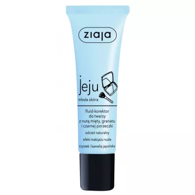 Ziaja Jeju fluid-korektor do twarzy Odcie Naturalny 30 ml