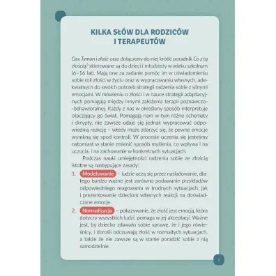 Tymon i z�o�� Edukacyjno-terapeutyczna gra planszowa seria o Tymonie