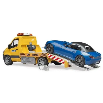 Auto Sprinter laweta z sygna�ami Bruder