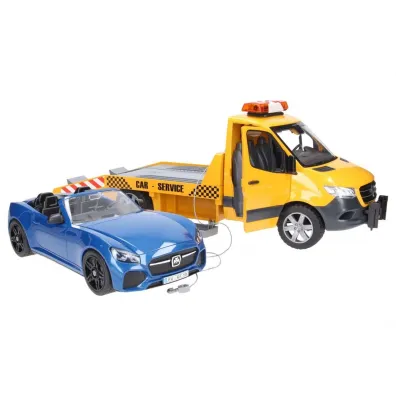 Auto Sprinter laweta z sygna�ami Bruder
