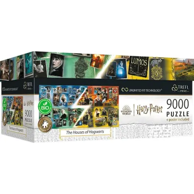 Puzzle 9000 el. The Houses of Hogwarts Trefl