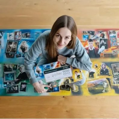 Puzzle 9000 el. The Houses of Hogwarts Trefl