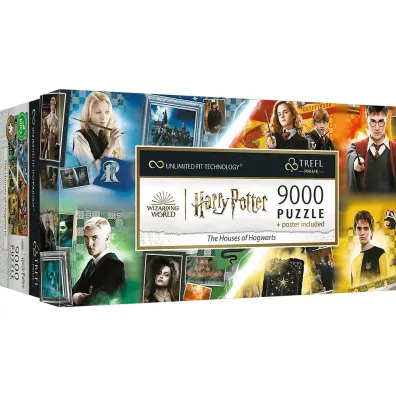 Puzzle 9000 el. The Houses of Hogwarts Trefl