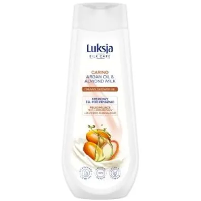 Luksja Olej Arganowy i Mleczko Migda�owe Kremowy �el pod prysznic 500 ml