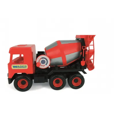 Middle Truck Betoniarka czerwona Wader