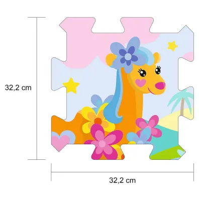 Puzzle piankowe Mata 32x32 8 el. Wielb��dy 61264 Trefl