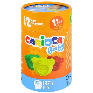 Carioca Kredki Misiaki Baby 12 kolor�w