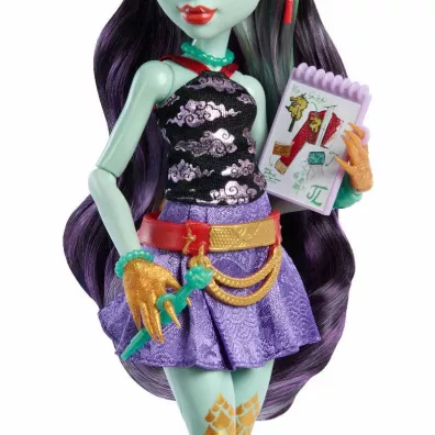 Monster High. Lalka Jinafire Long + zwierz�tko Mattel