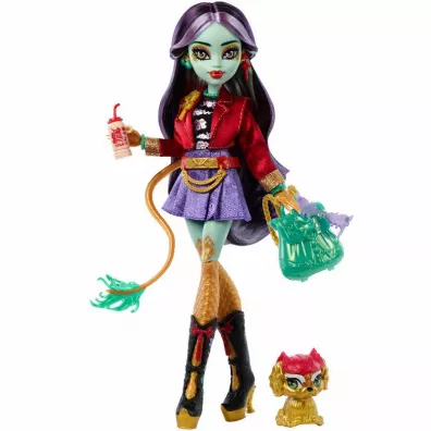 Monster High. Lalka Jinafire Long + zwierz�tko Mattel