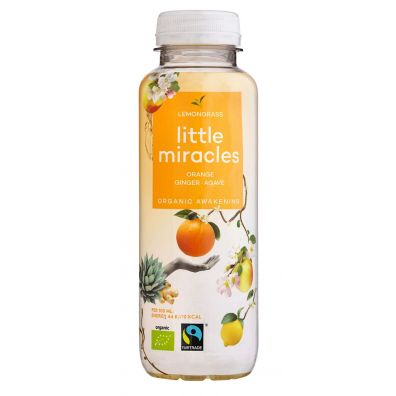 Little Miracles Napj energetyzujcy o smaku trawy cytrynowej 330 ml Bio