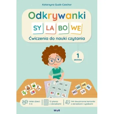 Odkrywanki Sylabowe �wiczenia do nauki czytania zestaw 1