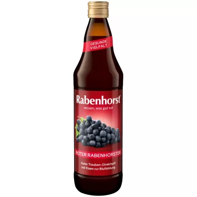 Rabenhorst Sok z czerwonych winogron z �elazem 750 ml