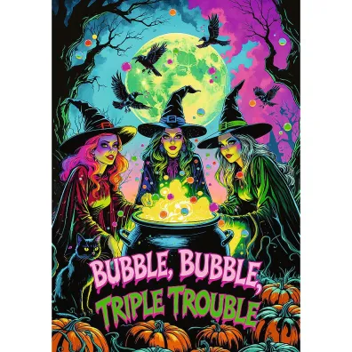 Puzzle 1000 Hall of Horror Czarownice TREFL