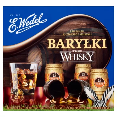 E.Wedel Bary�ki o smaku whisky 200 g