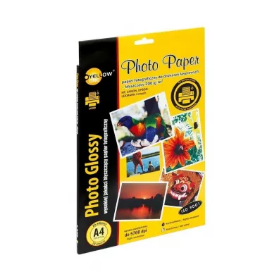 Kw Trade Papier foto A4 b�yszcz�cy 200 g 20 kartek