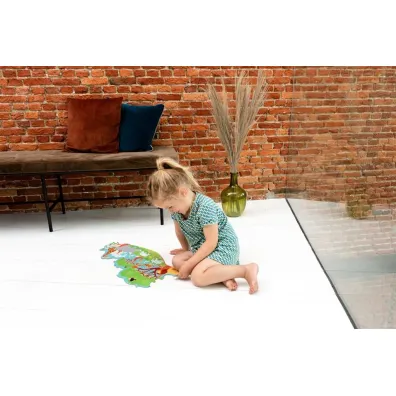 Puzzle konturowe 60 el. Safari Scratch