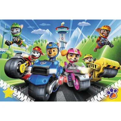 Puzzle 100 el. Psi Patrol na motorach Trefl
