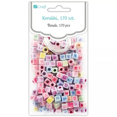 Dalprint Koraliki literki 170 szt.