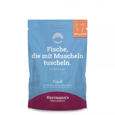 Herrmanns Manufaktur Selection Cat Fisch Garnelen - ryby z krewetkami 100 g