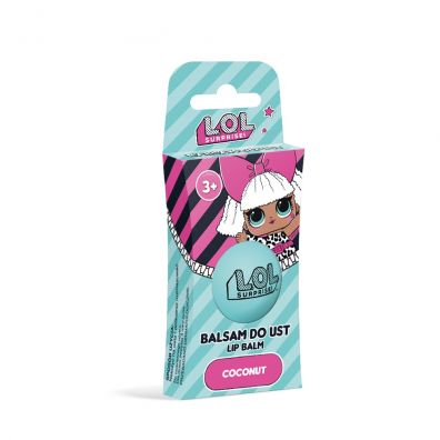 Lol Lip Balm 3+ balsam do ust dla dziewczynek Coconut 8.5 g