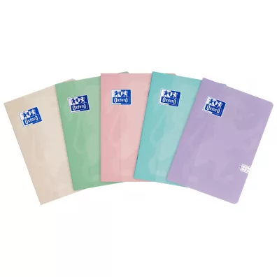 Oxford Zeszyt Touch Pastel A5 K5X5 kratka 16 kartek