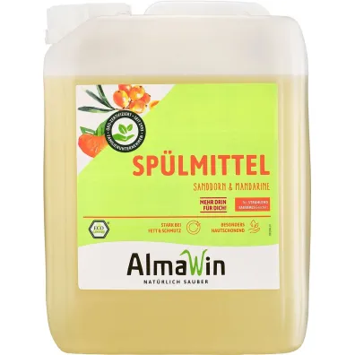 Almawin P�yn do mycia naczy� rokitnikowo-mandarynkowy (koncentrat) eco 5 l