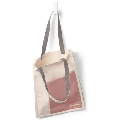 Bookaroo Torba baweniana Blush&Charcoal