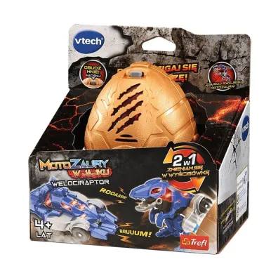 Motozaury - Welociraptor w jajku VTECH V-Tech