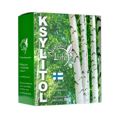 Natural Life Ksylitol cukier brzozowy 2 x 250 g