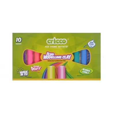 Cricco Modelina fluorescencyjna 10 szt.